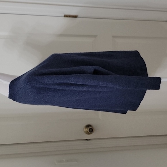 Old Navy Size M Open Cardigan Sweater Dusty Blue Color, Excellent Used Condition - Picture 5 of 11